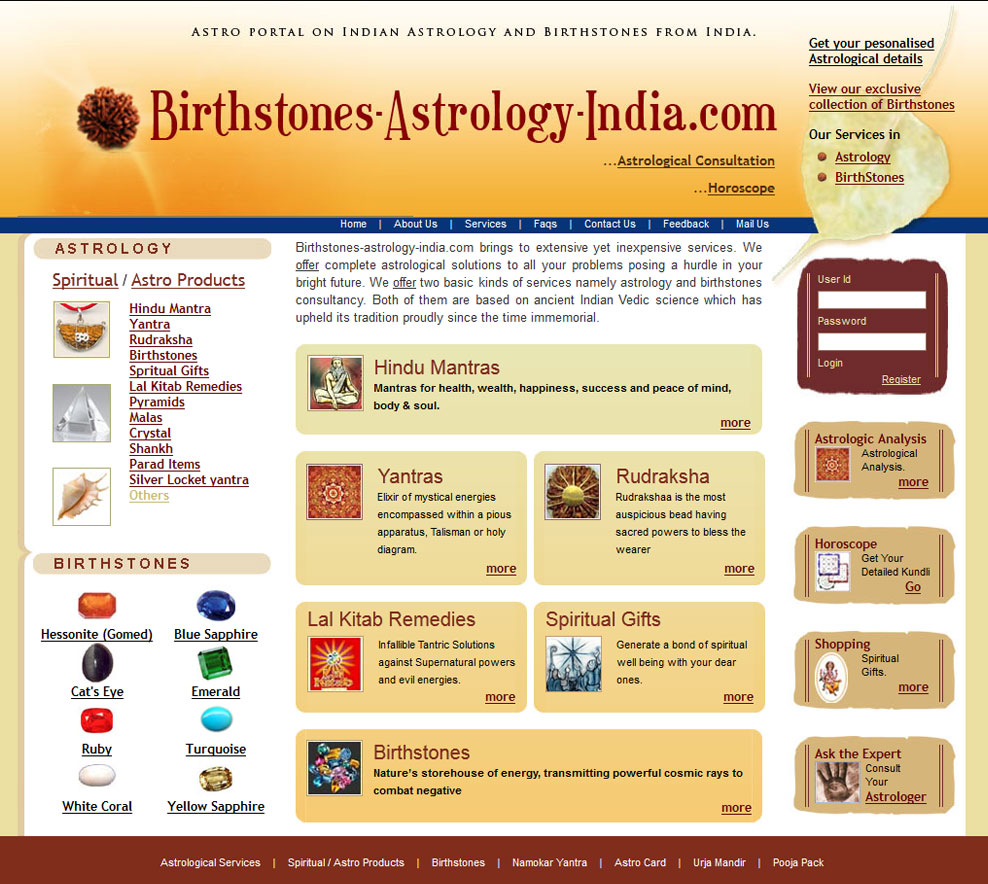 Birthstones Astrology India